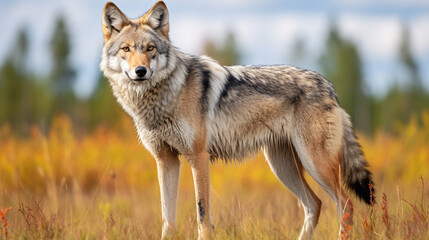 gray wolf canis arctos