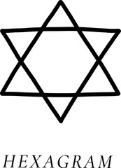 Astropology Symbol Line Art Illustration