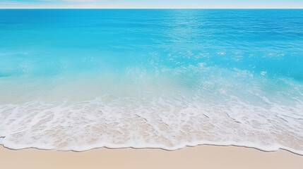 Fototapeta na wymiar abstract blue sea and beach summer background