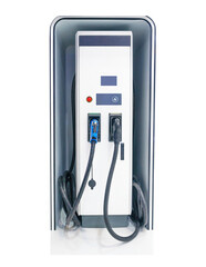 EV Charger isolate on white background - 704766199