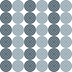 Grey circle pattern. Circle vector seamless pattern. Decorative element, wrapping paper, wall tiles, floor tiles, bathroom tiles.