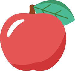 Summer Apple Clipart Element