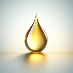 golden drop of oil , beauty spa essentials - obrazy, fototapety, plakaty