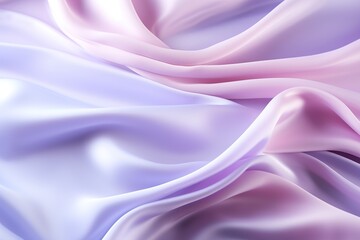 Obraz premium Gradient pink and purple silk fabric
