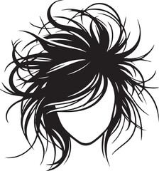 Boys Hair Style Vector Design