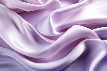Obraz premium Purple silk fabric with waves