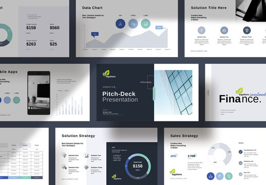Pich Deck Presentation Layout