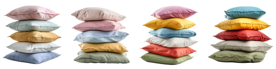 pillows isolated on transparent background, PNG Collection