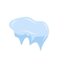 Snow drift decoration 