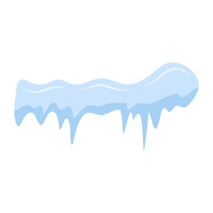 Snow drift decoration 