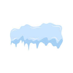 Snow drift decoration 