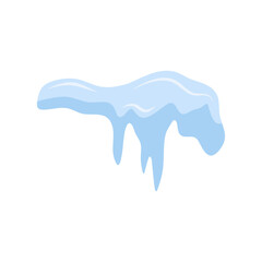 Snow drift decoration 