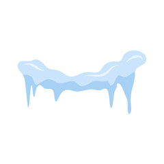 Snow drift decoration 