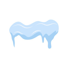 Snow drift decoration 