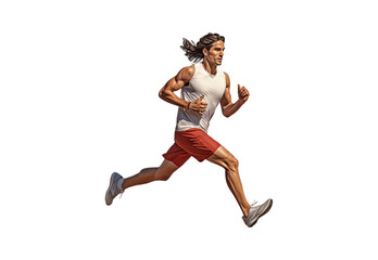 Man_wearing_running_