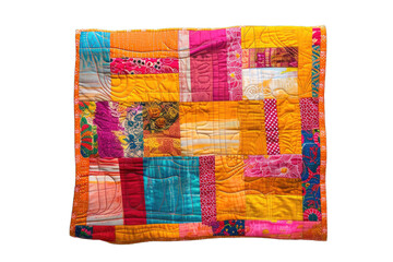 vibrant and colorful quilt