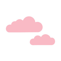 Obraz premium clouds pink
