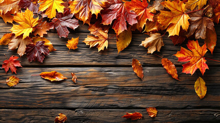 Obraz premium autumn leaves background