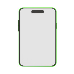 3d smartphone, 3d render icon illustration, transparent background, technology ecommerce