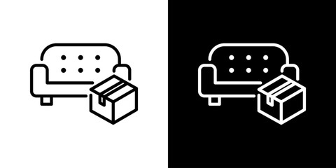 シンプルな引越アイコン