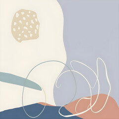 Stylish blue background Minimal, small details