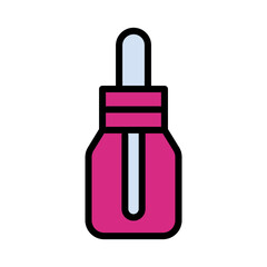Beauty Oil Organic Filled Outline Icon
