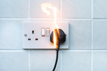 electrical fire 