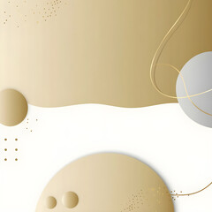 stylish gold background Minimal, small details