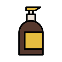 Bottle Can Jar Filled Outline Icon