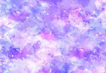 Watercolor Purple Background, abstract watercolor background with space