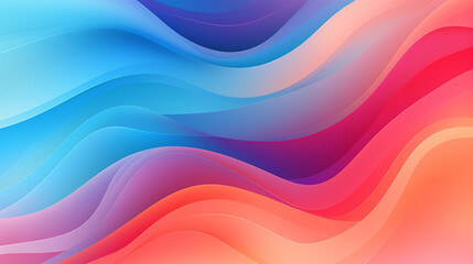 Colorful fluid background dynamic textured geometric element. Modern gradient light vector illustration, Generate AI.