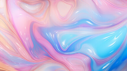 Light abstract soft pastel colors diagonal holographic with Generative Ai. 