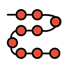 Chart Data Diagram Filled Outline Icon