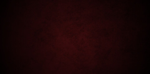 Red stone wall texture grunge rock surface. dark gray concrete background backdrop. wide panoramic banner. old wall stone for dark red distressed grunge background wallpaper rough concrete wall.