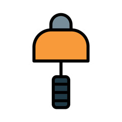 Bell Culture Temple Filled Outline Icon