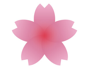 Fototapeta premium 桜のイラスト 桜の花びら