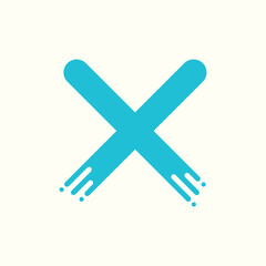 Technology Letter X Logo Design
