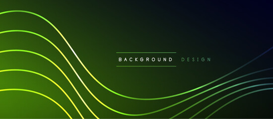 Dynamic wave geometric design. Vector Illustration For Wallpaper, Banner, Background, Card, Book Illustration, landing page