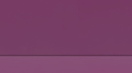 Fototapeta premium Purple Background Product Studio Podium Wall Scene Abstract Mockup Kitchen Table Cosmetic Shadow Leaves Empty Counter 3d Room Backdrop Shelf Minimal Floor Bg Summer Scene Loft Spring Template Platform