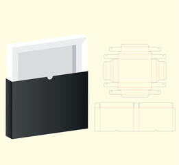 Box design with dui cut various packaging items 