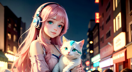 Sonic Serenity: Exploring the Harmonic Elegance of AI-Crafted Portraits Featuring Enchanting Gazes and Musical Reverie in Captivating Female Subjects