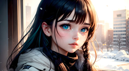 Luminescent Verdant Gazes: AI-Woven Odes to Ethereal Beauty in Captivating Female Subjects with Enigmatic Green Eyes