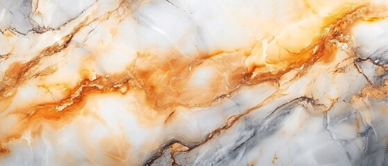 Abstract white orange marble. marbled stone wall. white texture luxury background