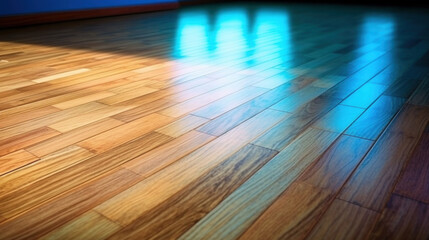 Laminate parquet floor texture background. - obrazy, fototapety, plakaty