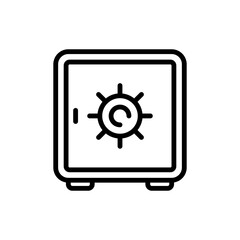 investment icon line vector illustration in trendy style