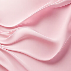 Obraz premium A soft pink background with a smooth Generative AI