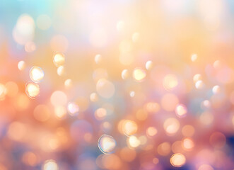 Fototapeta premium Blurred lights colorful bokeh abstract background