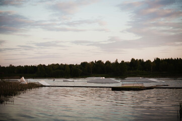 boats on the river