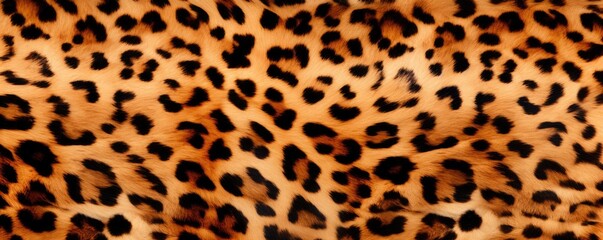 Leopard fur texture. Stylish wild animal print for fabric, background, textile, paper, design,...