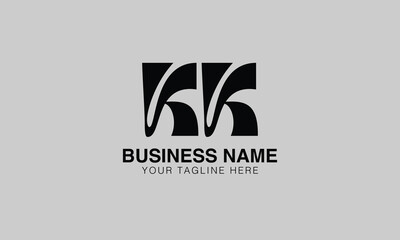 KK K kk initial logo | initial based abstract modern minimal creative logo, vector template image. luxury logotype logo, real estate homie logo. typography logo. initials logo